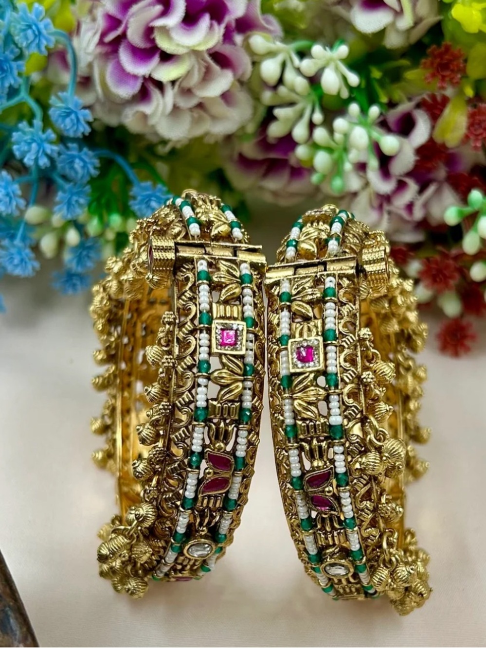 Nisha Premium Chorski Bangles (Openable)